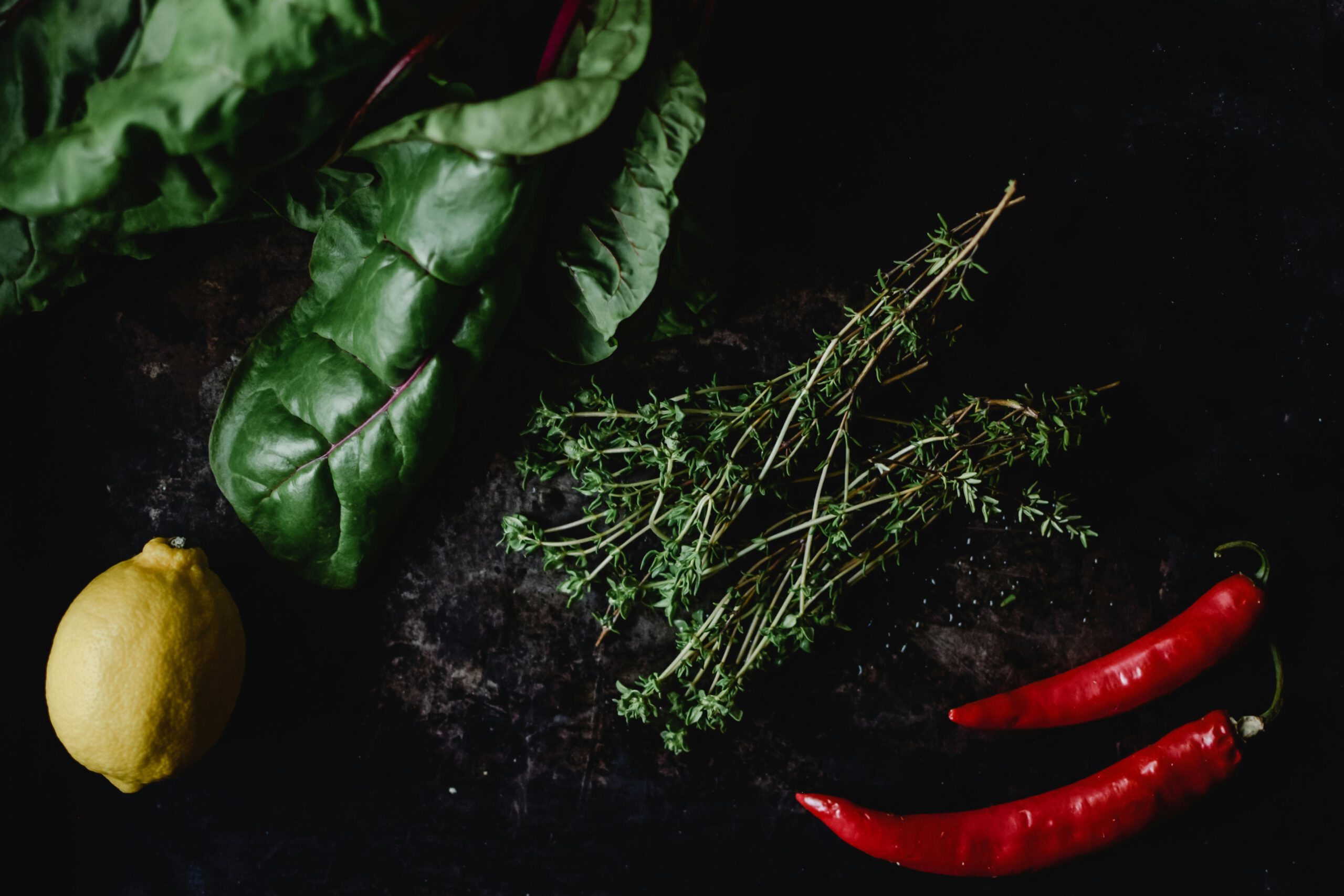 Verse tijm uit eigen tuin